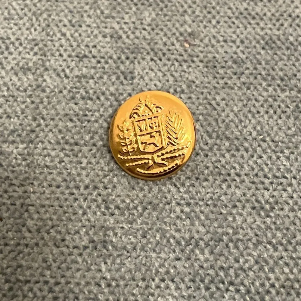 Gold-Colored Button